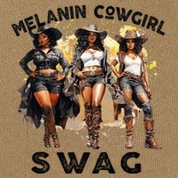 Melanin Cowgirls African Melanin Cowgirl Swag Juneteenth Cotton Canvas Backpack