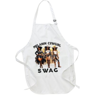 Melanin Cowgirls African Melanin Cowgirl Swag Juneteenth Apron