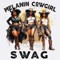 Melanin Cowgirls African Melanin Cowgirl Swag Juneteenth Tall T-Shirt