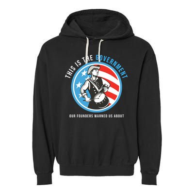 MAGA Conservative Anti Joe Biden Garment-Dyed Fleece Hoodie