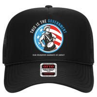 MAGA Conservative Anti Joe Biden High Crown Mesh Back Trucker Hat