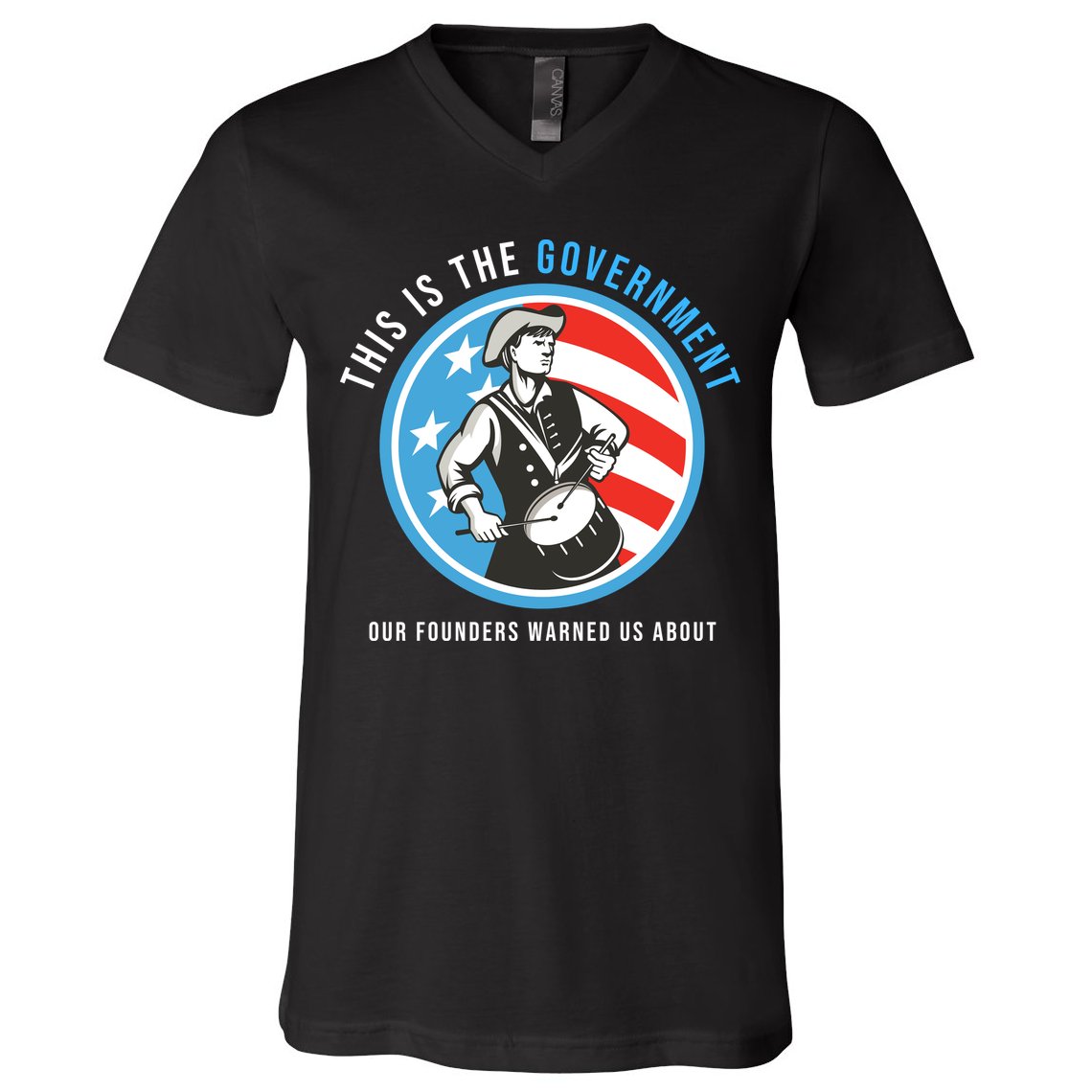 MAGA Conservative Anti Joe Biden V-Neck T-Shirt