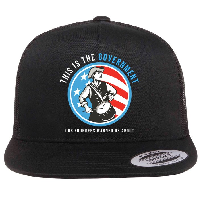 MAGA Conservative Anti Joe Biden Flat Bill Trucker Hat