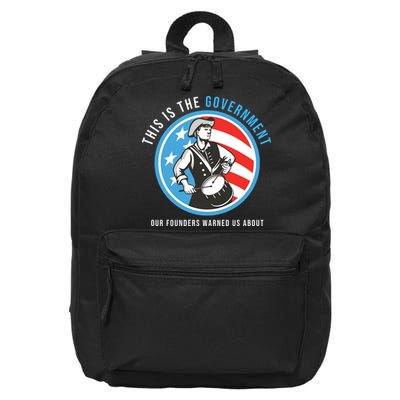 MAGA Conservative Anti Joe Biden 16 in Basic Backpack
