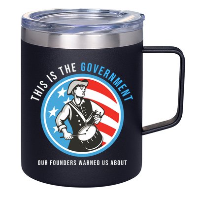 MAGA Conservative Anti Joe Biden 12oz Stainless Steel Coffee Mug