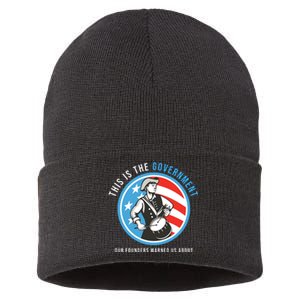 MAGA Conservative Anti Joe Biden Sustainable Knit Beanie