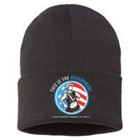 MAGA Conservative Anti Joe Biden Sustainable Knit Beanie