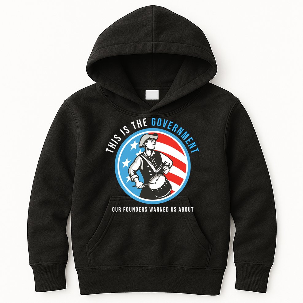 MAGA Conservative Anti Joe Biden Kids Hoodie