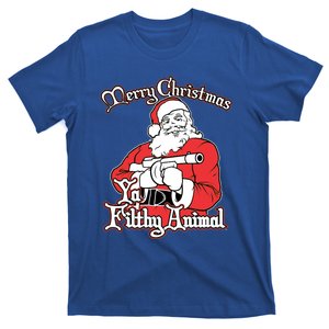 Merry Christmas Animal Filthy Ya Ugly Sweater Style Matching Gift T-Shirt