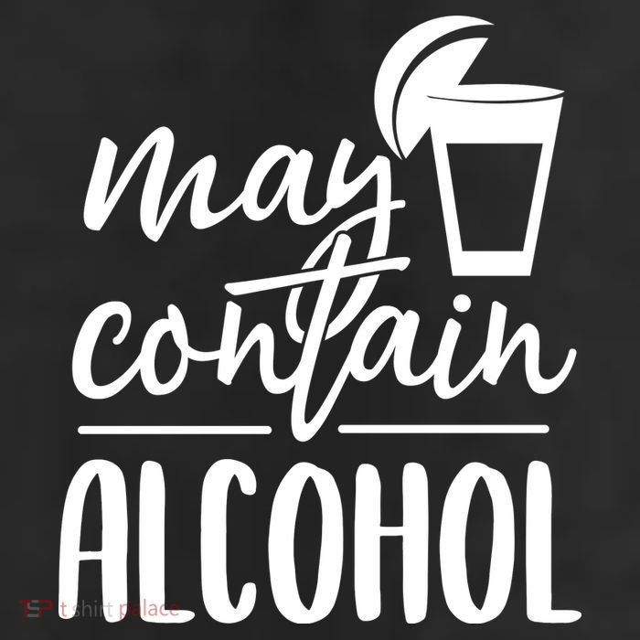 May Contain Alcohol 11oz C Handle Ceramic Mug