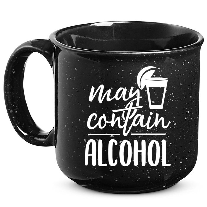 May Contain Alcohol 15oz Campfire Ceramic Mug