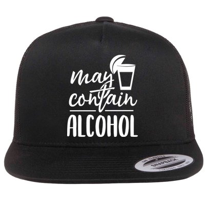 May Contain Alcohol Flatbill Hat