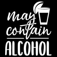 May Contain Alcohol 16 in Basic Backpack