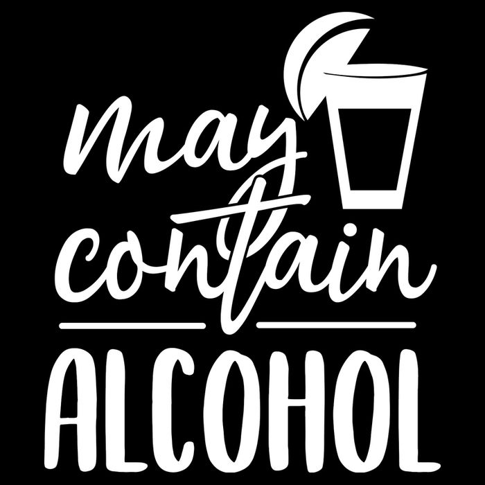 May Contain Alcohol 16 in Basic Backpack