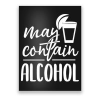 May Contain Alcohol Poster