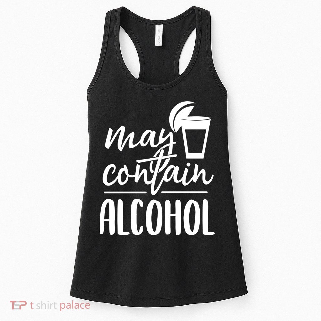 May Contain Alcohol Womens Tank Top