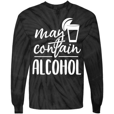 May Contain Alcohol Tie-Dye Long Sleeve Shirt
