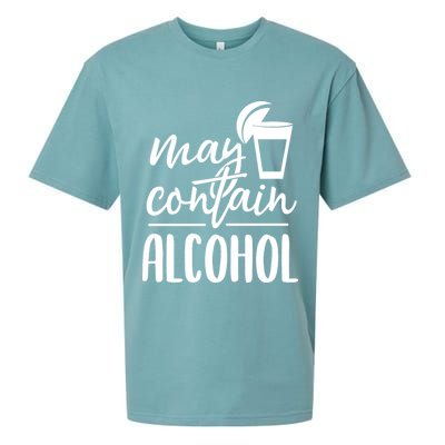 May Contain Alcohol Sueded Cloud Jersey T-Shirt
