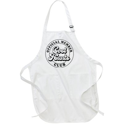 Member Cool Aunts Club Auntie Aunt Mothers Day Full-Length Apron With Pockets