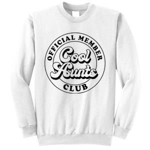 Member Cool Aunts Club Auntie Aunt Mothers Day Sweatshirt