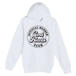 Member Cool Aunts Club Auntie Aunt Mothers Day Premium Pullover Hoodie