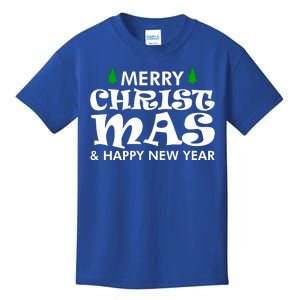 Merry Christmas And Happy New Year Kids T-Shirt