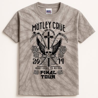 M.ö.T.L.E.Y C.R.ü.E – All Bad Things Must Come To An End Final Kids Tie-Dye T-Shirt