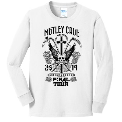 M.ö.T.L.E.Y C.R.ü.E – All Bad Things Must Come To An End Final Kids Long Sleeve Shirt