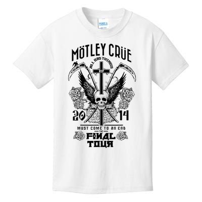 M.ö.T.L.E.Y C.R.ü.E – All Bad Things Must Come To An End Final Kids T-Shirt