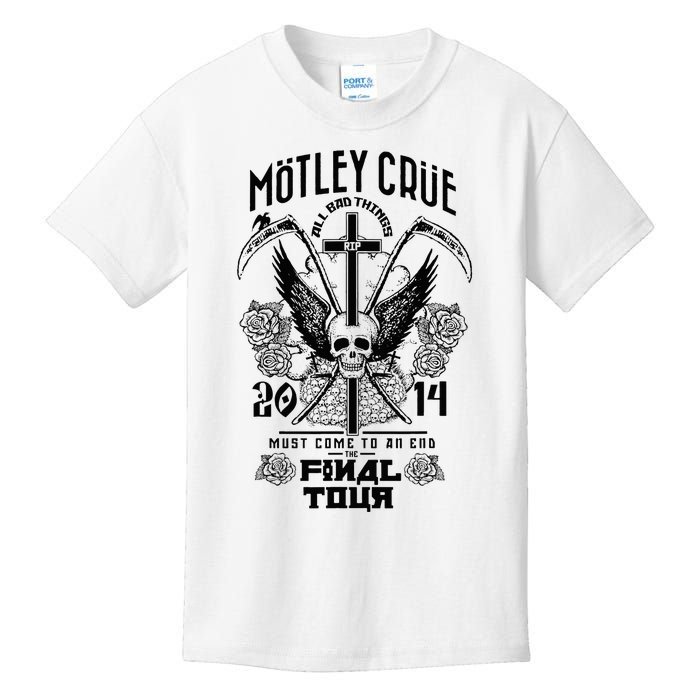 M.ö.T.L.E.Y C.R.ü.E – All Bad Things Must Come To An End Final Kids T-Shirt