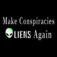 Make Conspiracies Aliens Again Funny Ufo Enthusiast Design Baby Bodysuit