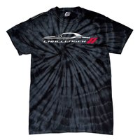 Muscle Car American Flag 4th July Tie-Dye T-Shirt