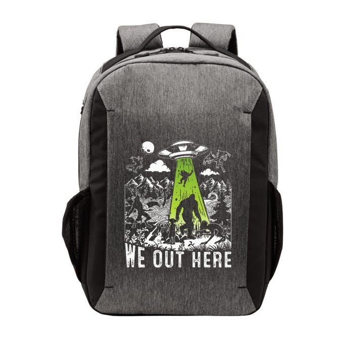 Mythical Creatures Abduction Vibrant Design Of Local Legends Vector Backpack