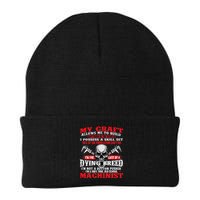 My Craft Allows Me To Build Cnc Machine Operator Machinist Knit Cap Winter Beanie