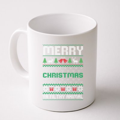 Merry Christmas Animal Filthy Ya For Gift Coffee Mug