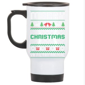 Merry Christmas Animal Filthy Ya For Gift Stainless Steel Travel Mug