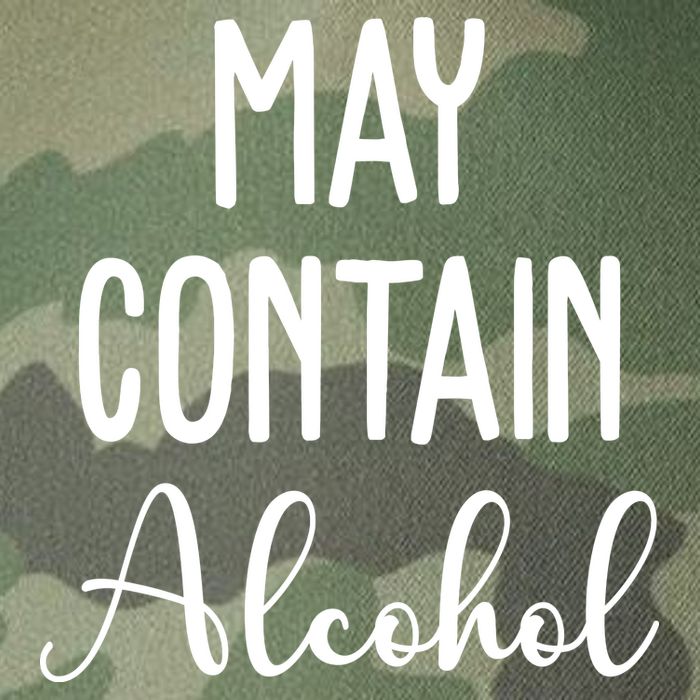 May Contain Alcohol Funny Party Legacy Tie Dye Trucker Hat