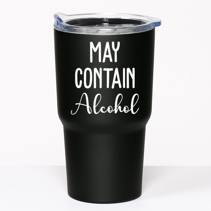May Contain Alcohol Funny Party Tumbler