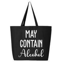 May Contain Alcohol Funny Party 25L Jumbo Tote