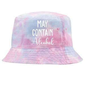 May Contain Alcohol Funny Party Tie-Dyed Bucket Hat