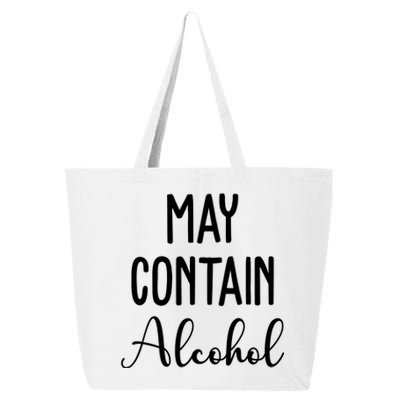 May Contain Alcohol Funny Party 25L Jumbo Tote