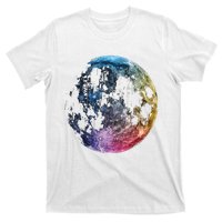 Moon Colored Art Graphic Artwork Motif Moon T-Shirt