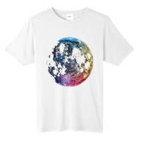 Moon Colored Art Graphic Artwork Motif Moon Tall Fusion ChromaSoft Performance T-Shirt