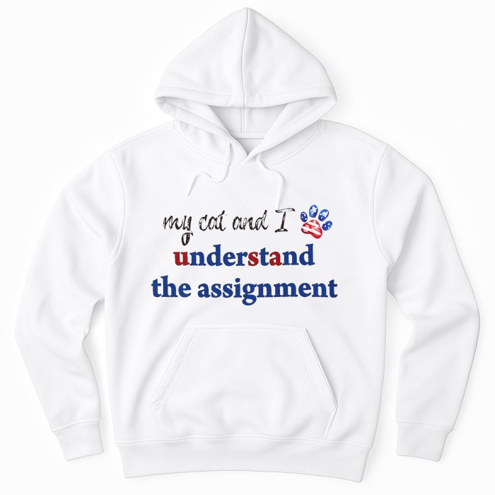 My Cat And I Understand The Assignment Hoodie