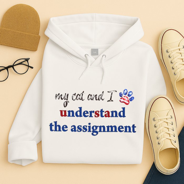 My Cat And I Understand The Assignment Hoodie