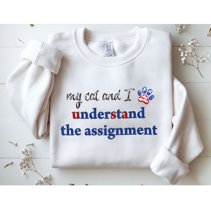 My Cat And I Understand The Assignment Sweatshirt