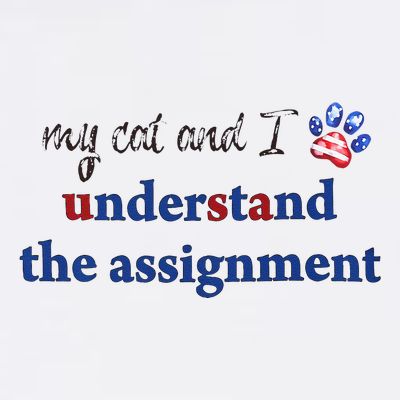 My Cat And I Understand The Assignment T-Shirt
