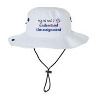My Cat And I Understand The Assignment Bucket Hat