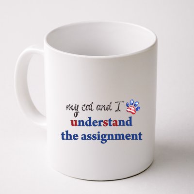 My Cat And I Understand The Assignment Mug