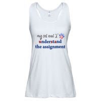 My Cat And I Understand The Assignment Ladies Essential Flowy Tank